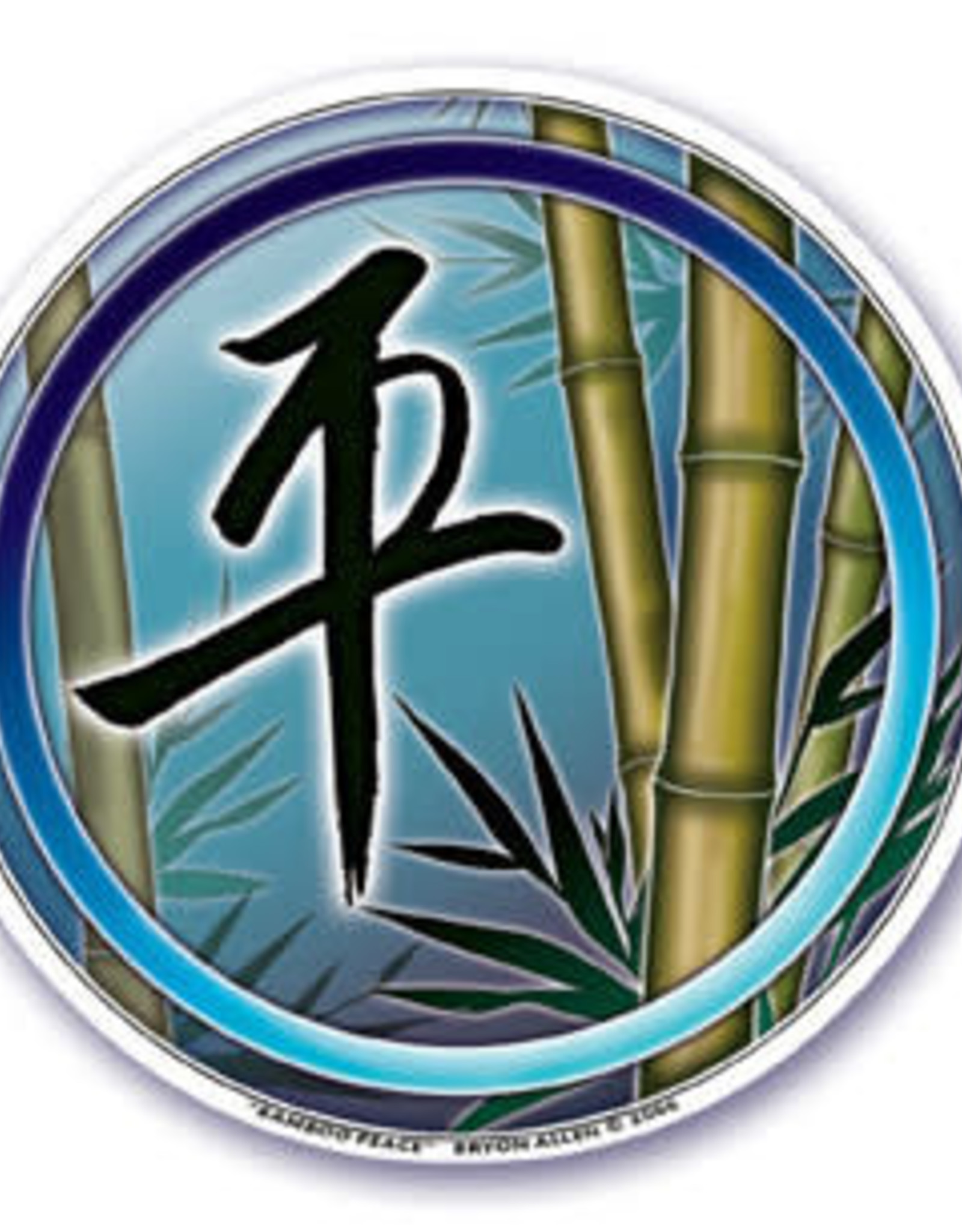 Sticker Window Bamboo Peace