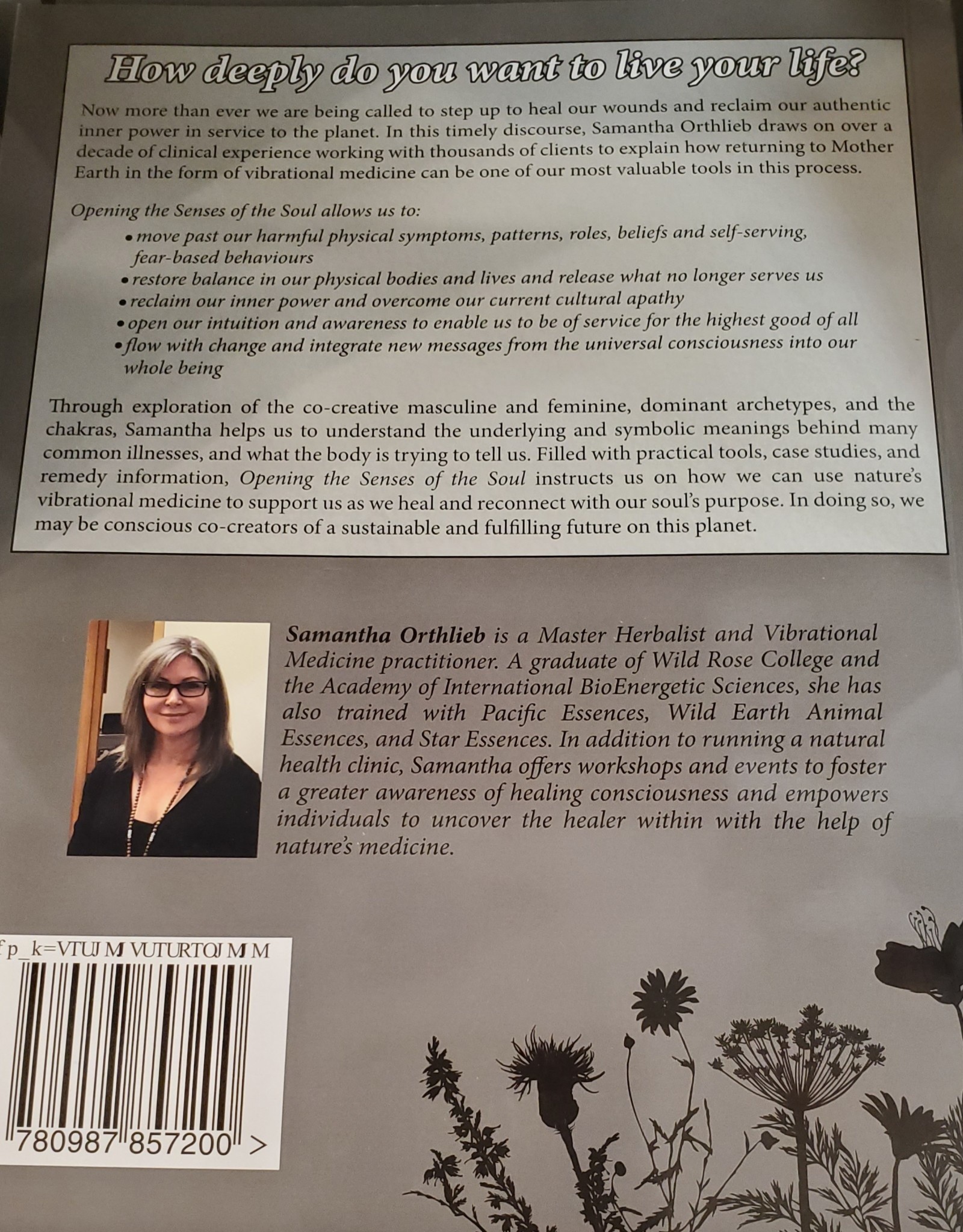 Senses of the Soul Paperback Book
