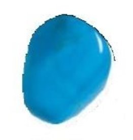 Howlite Dyed Blue Tumbled Stone (Zimbabwe) M