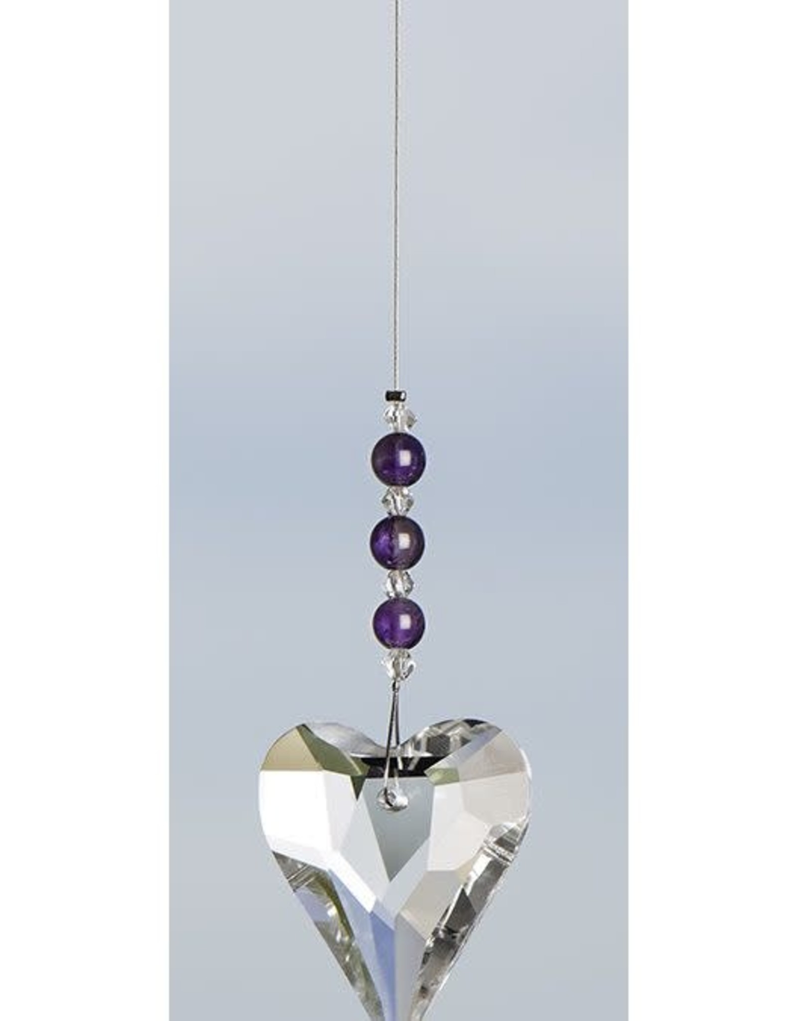 Healing Heart Energy Stones w/ 38 mm Heart Crystal