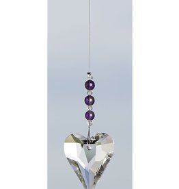 Healing Heart Energy Stones w/ 38 mm Heart Crystal