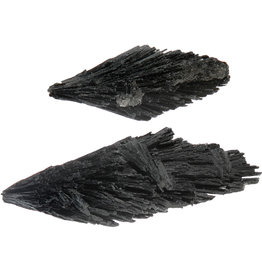 Nature's Artifacts Black Kyanite Blades
