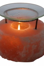 Salt Crystal Oil Diffuser Candle Holder