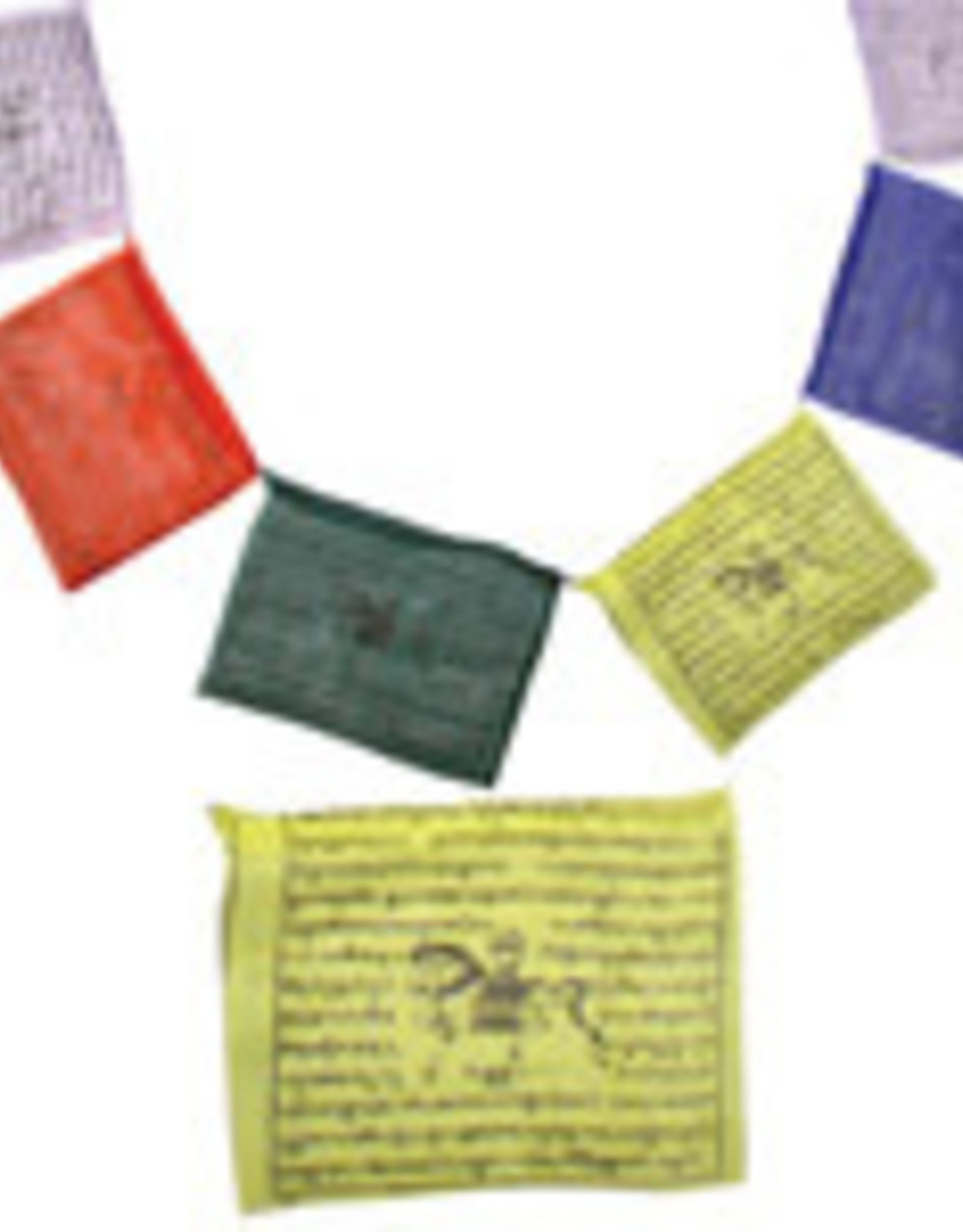 Tibetan Prayer Flag 6" x 9" - 25 Flags