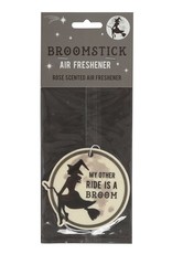 Scented Air Freshener Witches Broom Rose