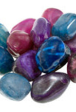 Coloured Agate Mix Tumbled Stone
