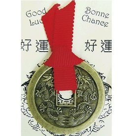 CHINESE COIN+RED RIBBON