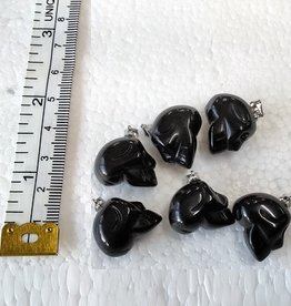 Obsidian Skull Pendant Obsidian Skull Pendant
