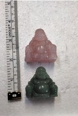 TIGER EYE & CLEAR/ROSE QTZ – BUDDHA - 1 Piece