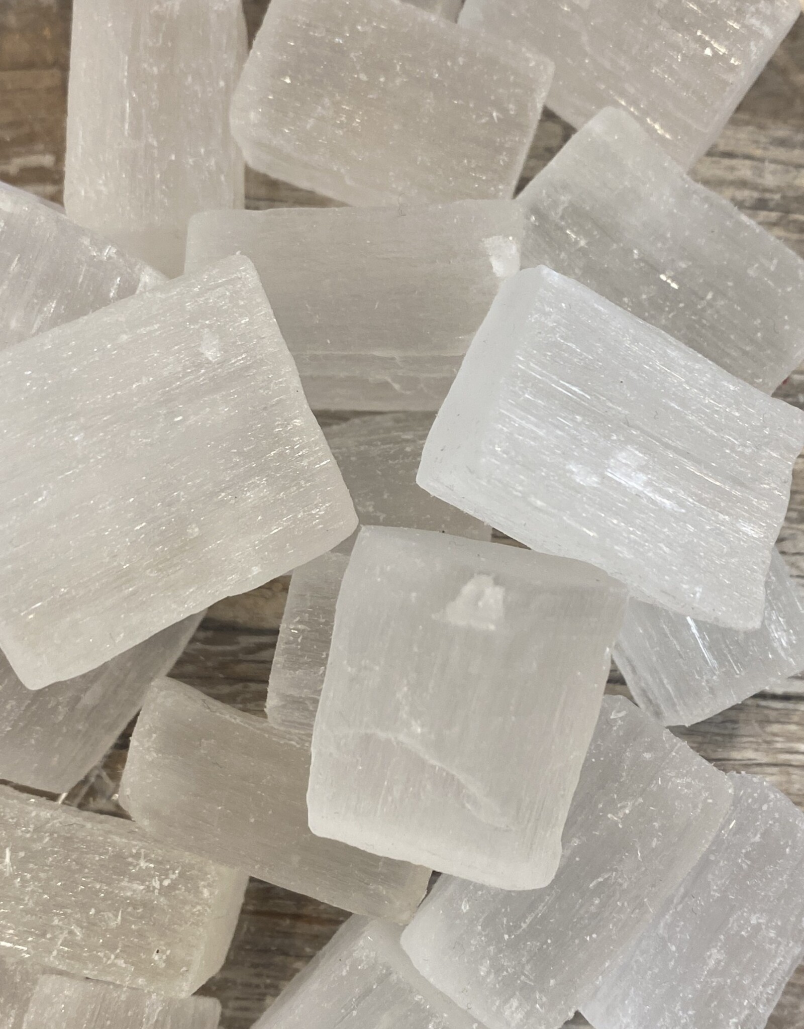 Raw Selenite Chunks (Satin Spar)