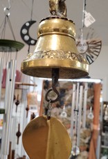 Brass Bell with leaf
