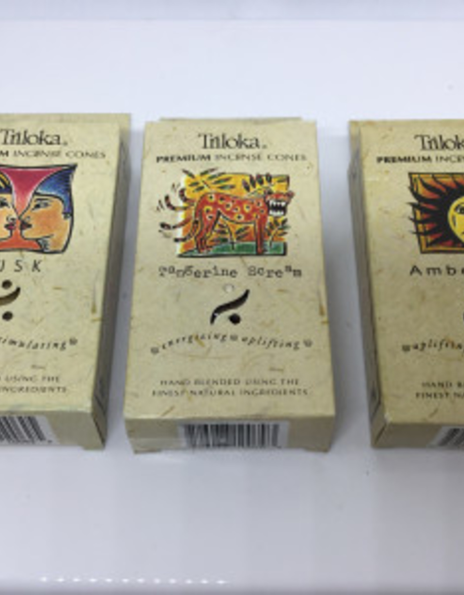 Triloka Incense Cones