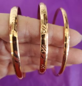 Copper Bangle Plain