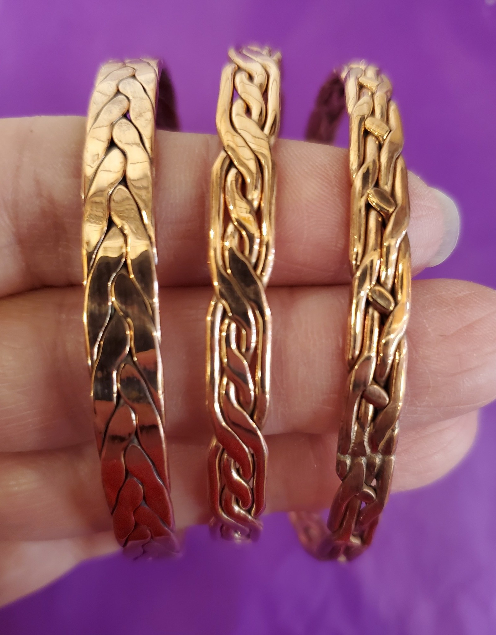 Copper Bangle Chain