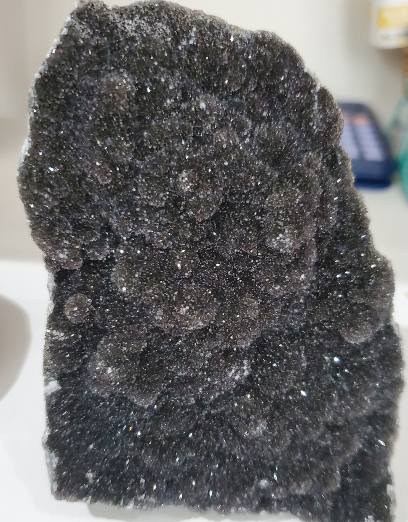 Black Amethyst Geode