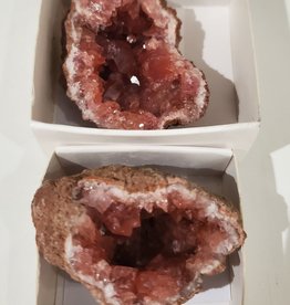 Small Pink Amethyst Geode