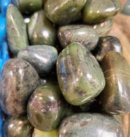Nephrite Jade Tumbled Stone - Large