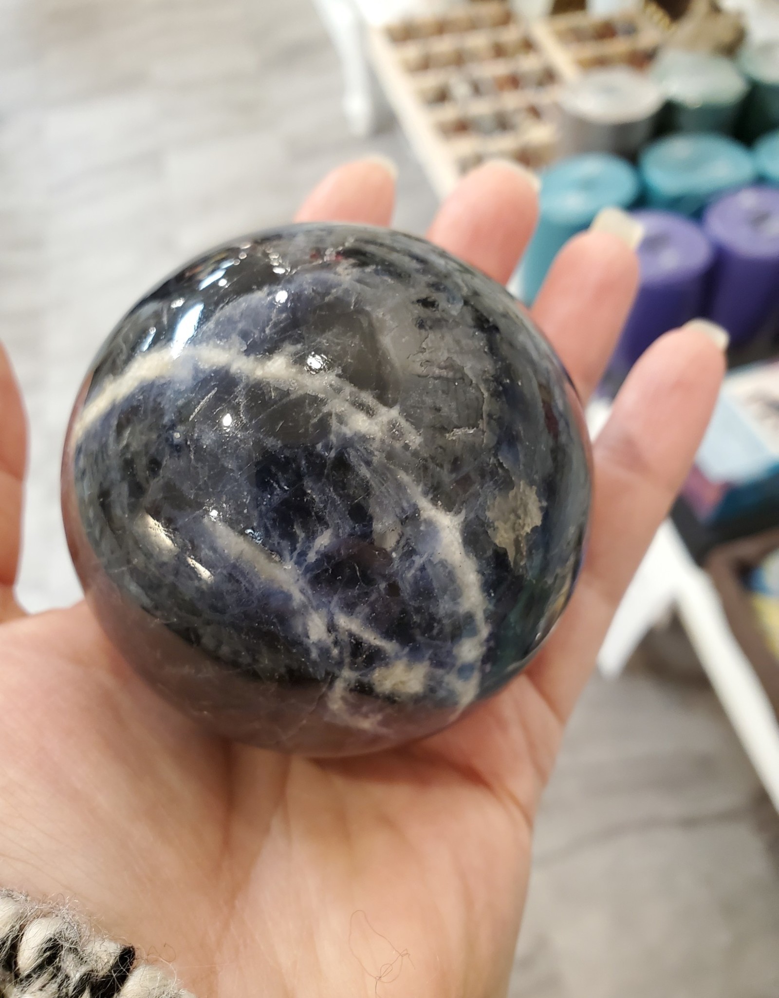 Large Sodalite Sphere