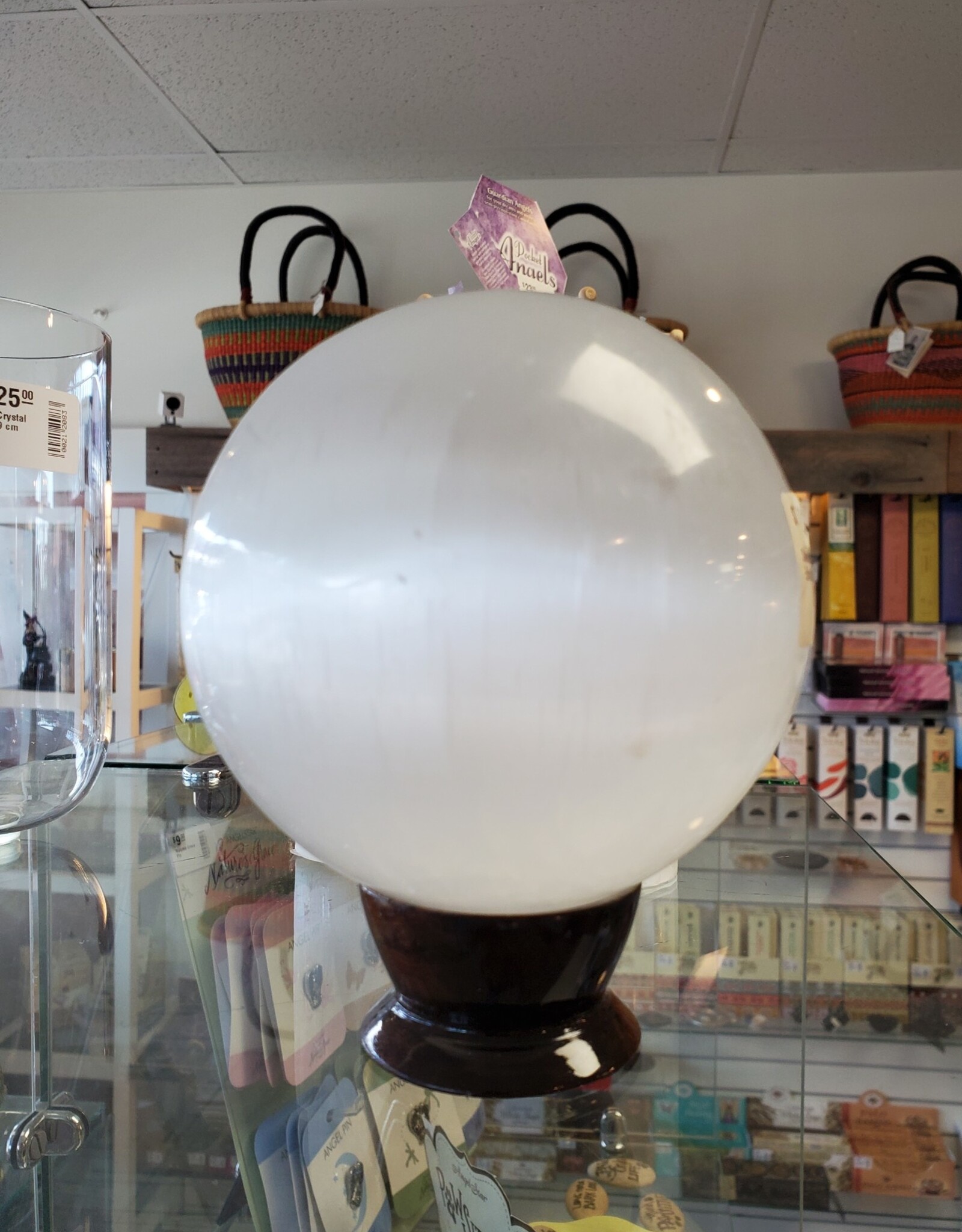 Selenite (Satin Spar) Sphere Extra Large