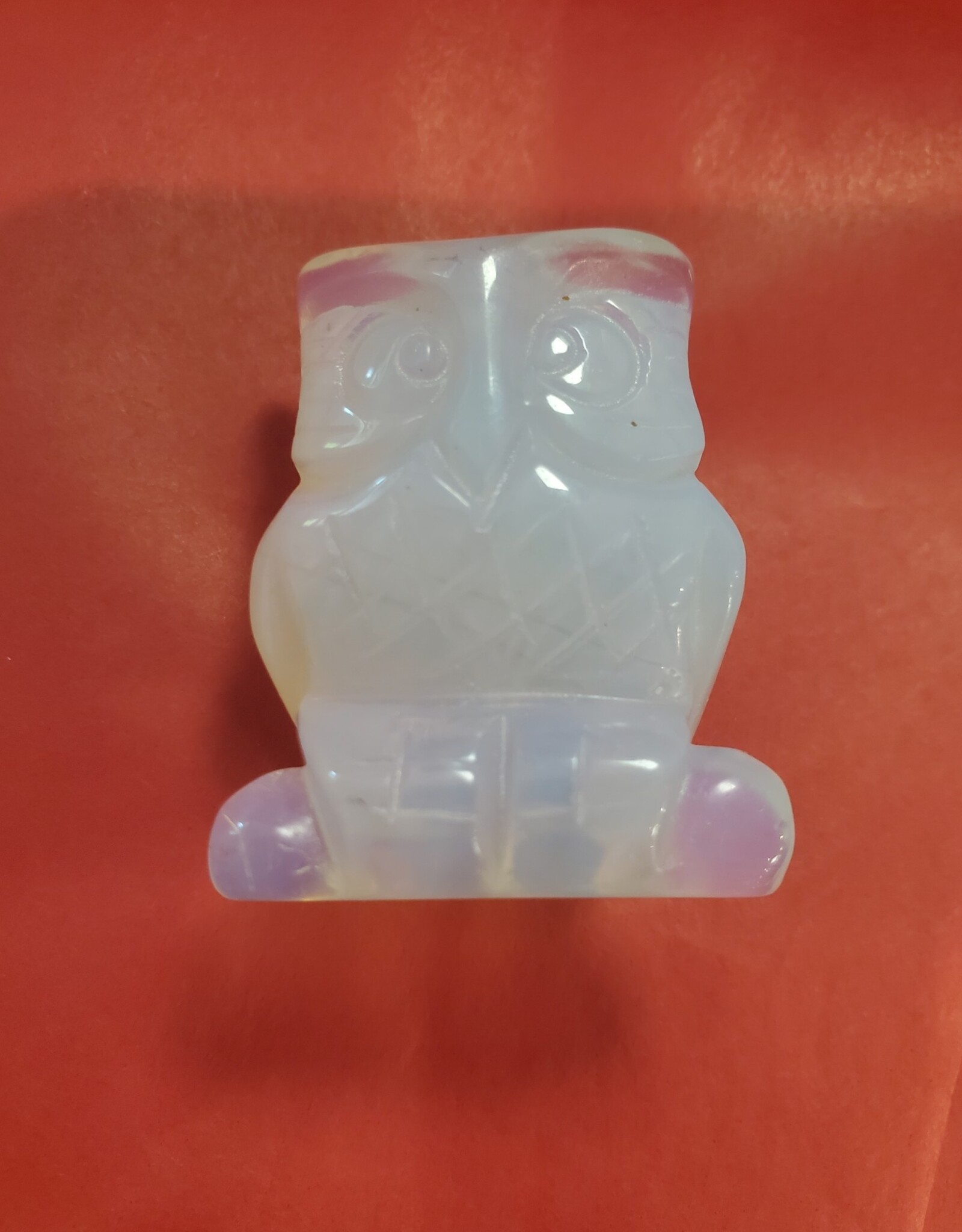 Opalite Owl 1.5" Carving