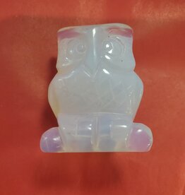 Opalite Owl 1.5" Carving