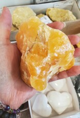 Orange Calcite Chunk Orange Calcite Chunk