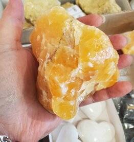 Orange Calcite Chunk