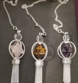 Pendulum Spinning Merkaba w/Sphere