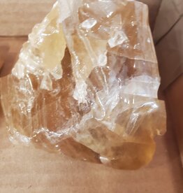 Larger Honey Calcite Raw Chunk