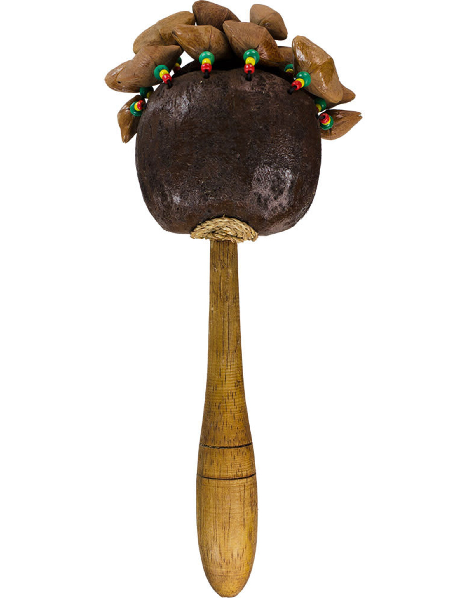 MARACAS-PANGI FRUIT/SINGLE-10"H.