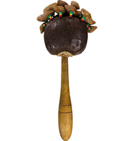MARACAS-PANGI FRUIT/SINGLE-10"H.