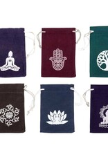 Cotton Pouch - assorted prints