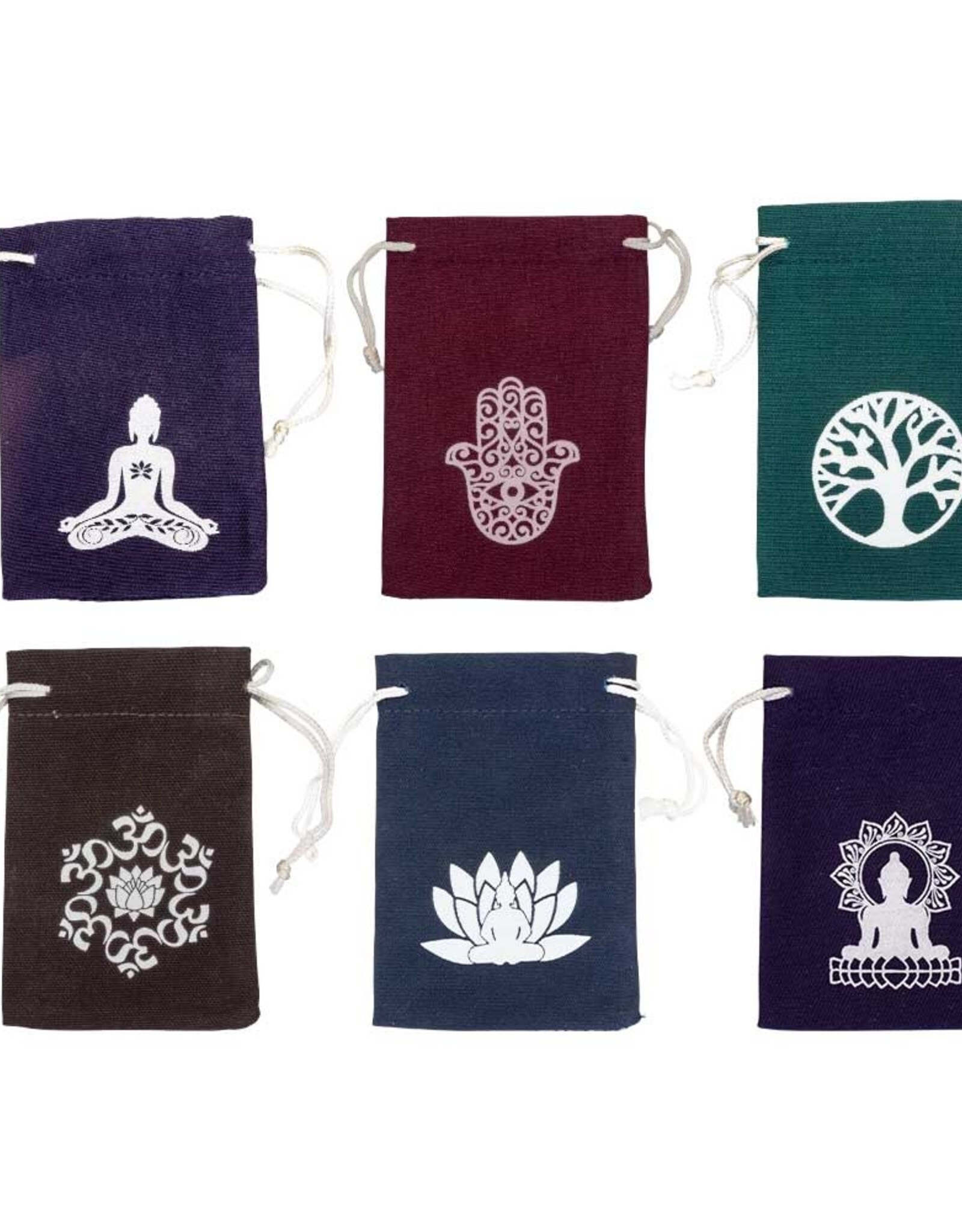 Cotton Pouch - assorted prints