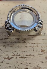 Nickle Sphere Stand - medium 1 inch