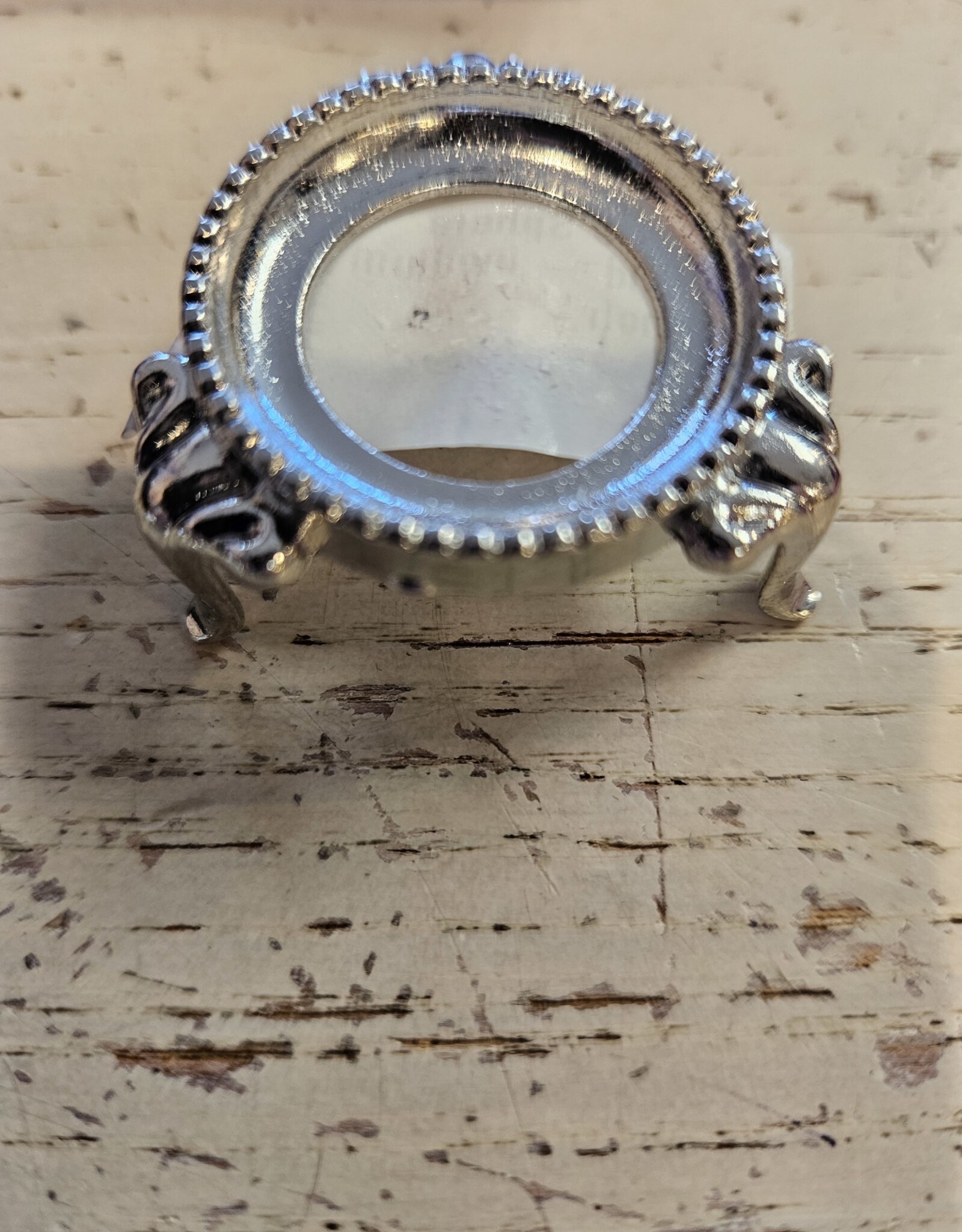 Nickle Sphere Stand - medium 1 inch