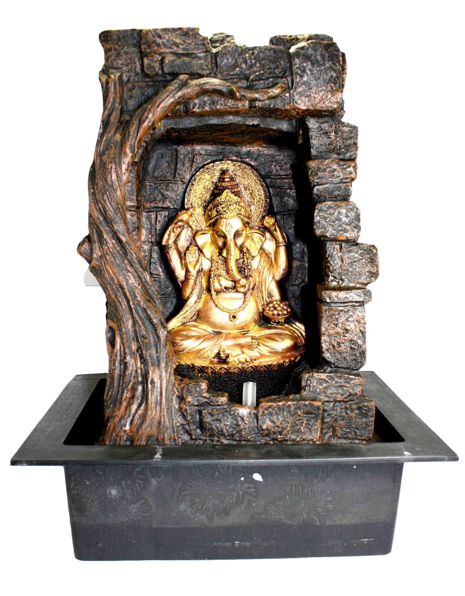 Fountain Ganesha 15.5 inches H