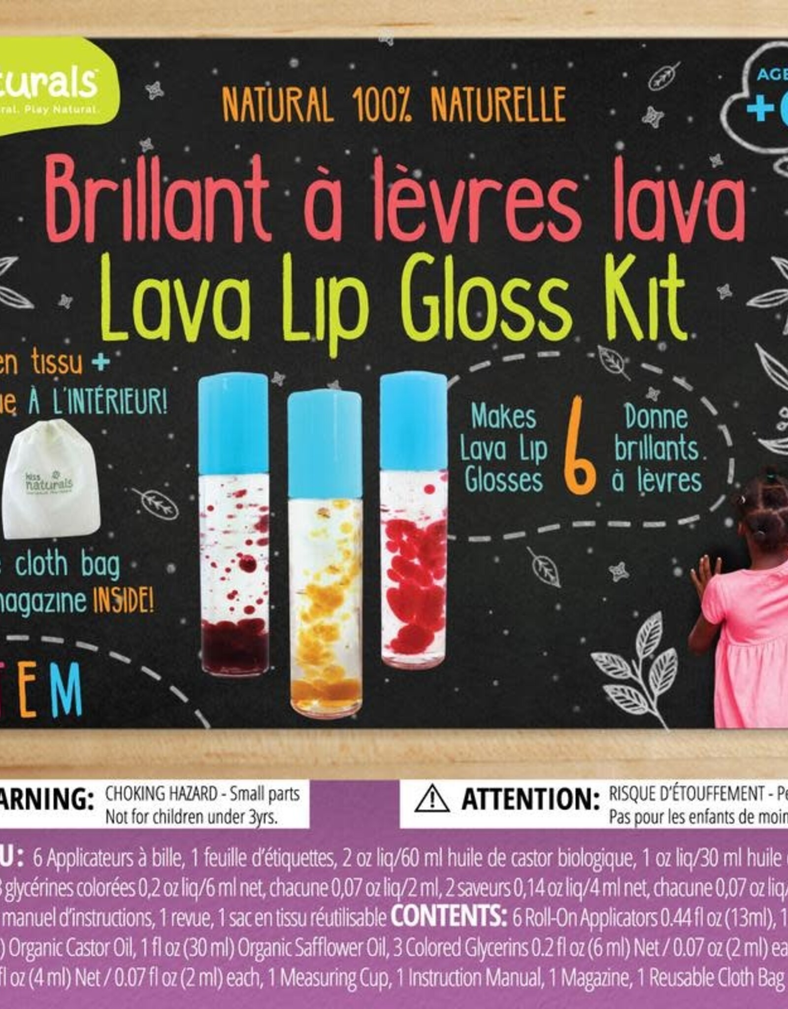 Natural Product Line - Lava Lip Gloss Kit