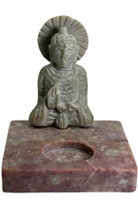 Tealight Candle Holder Stone Buddha