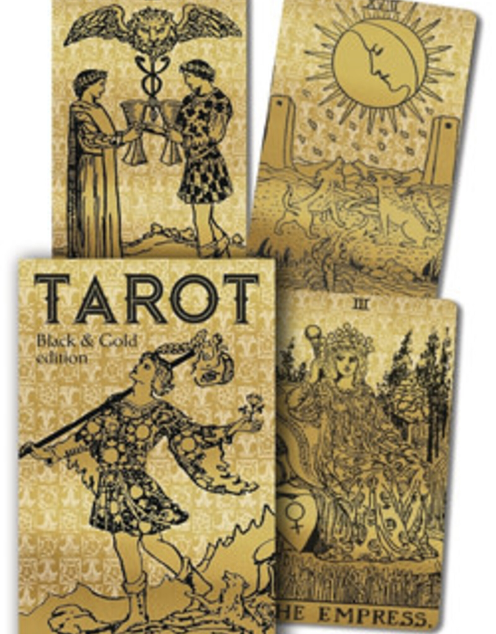 Black & Gold Tarot Set