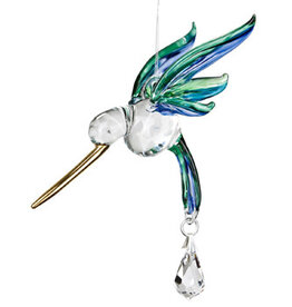Fantasy Glass Hummingbird, Peacock