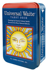 Universal Waite Tarot on a Tin