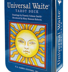 Universal Waite Tarot on a Tin