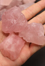 Natural Rough Rose Quartz Raw Stone - 3-5 cm Assorted Sizes