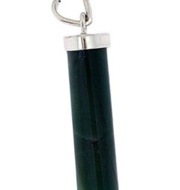 Natural Jade Simple Faceted Point Pendant