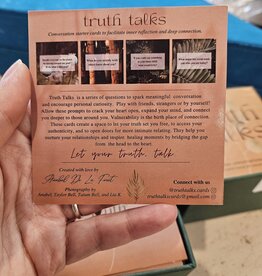 Truth Talks Card Deck by local Annabel De La Foret