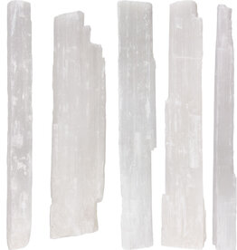 Selenite (Satin Spar) Raw Wand - large