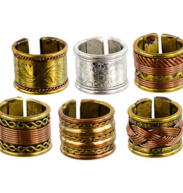 RINGS – COPPER & BRASS – ASSORTED DESIGNS