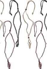 Macrame NECKLACE FOR STONE-EMPTY