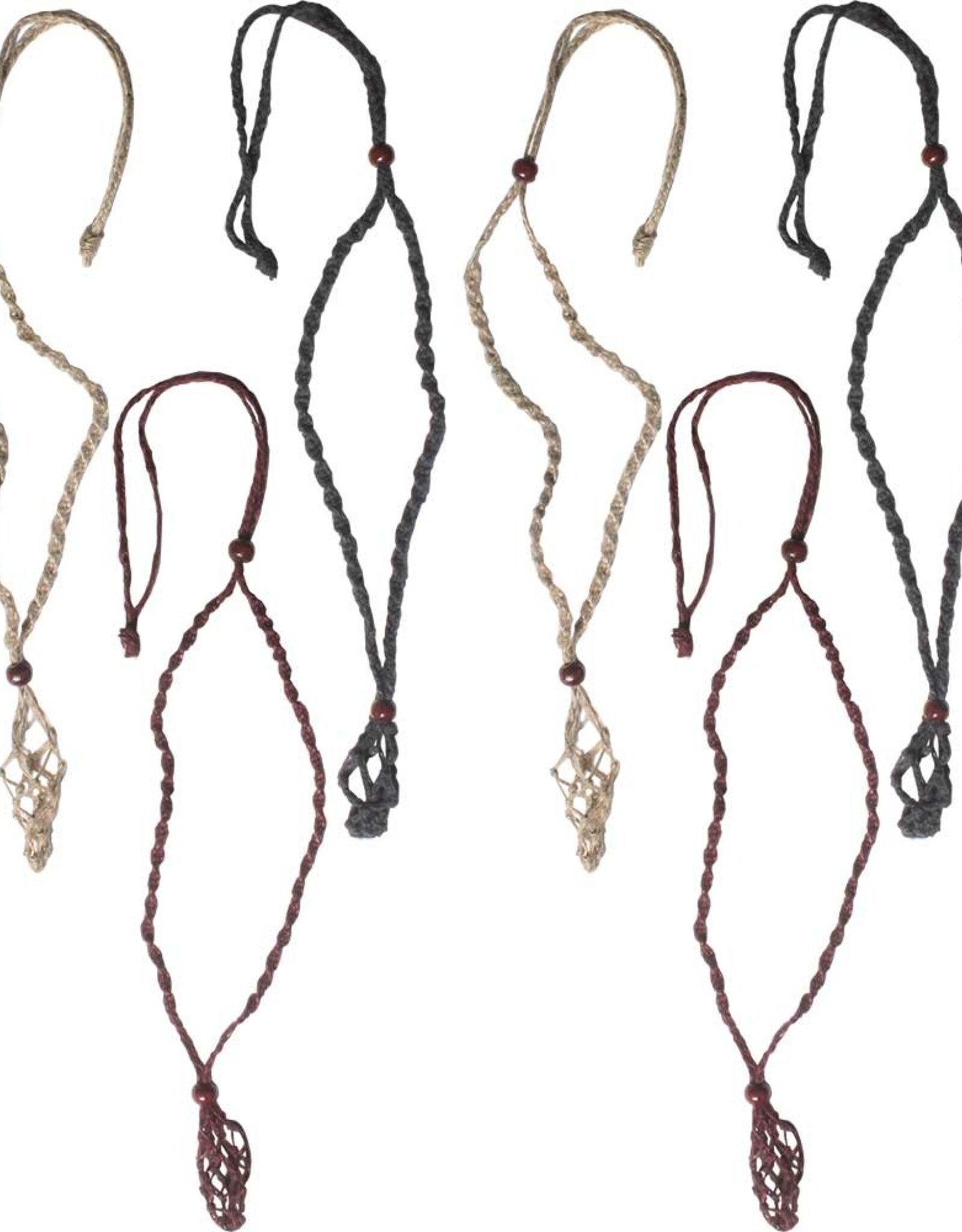 Macrame NECKLACE FOR STONE-EMPTY