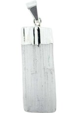 Raw Selenite (Satin Spar) Pendant